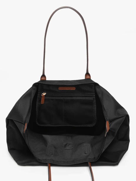 Schoudertas Popette Nylon Tommy hilfiger Zwart popette AW17996 ander zicht 3